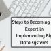 Steps To Becoming An Expert In Implementing Big Data systems