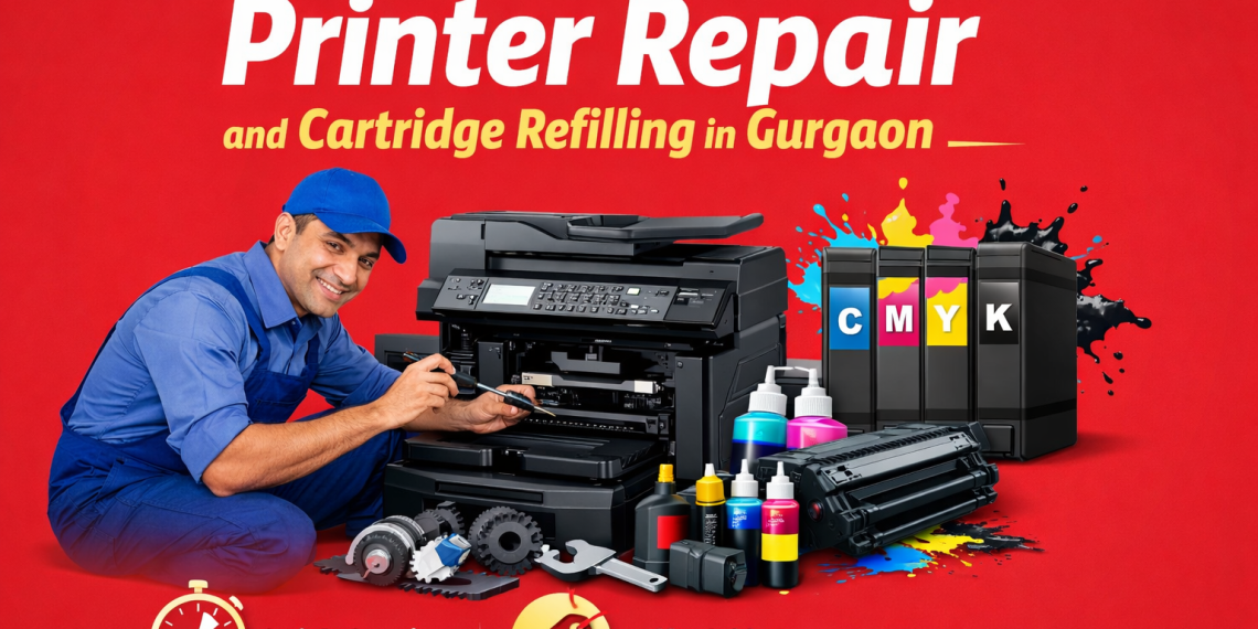 Fast & Cost-Effective Printer Repair and Cartridge Refilling in Gurgaon